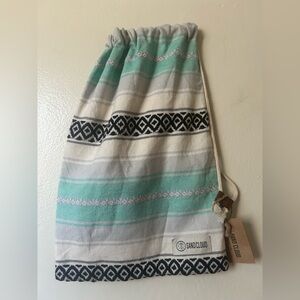 Sand Cloud Beach Tote NWT Geometric Striped Drawstring Bag Baja Pouch